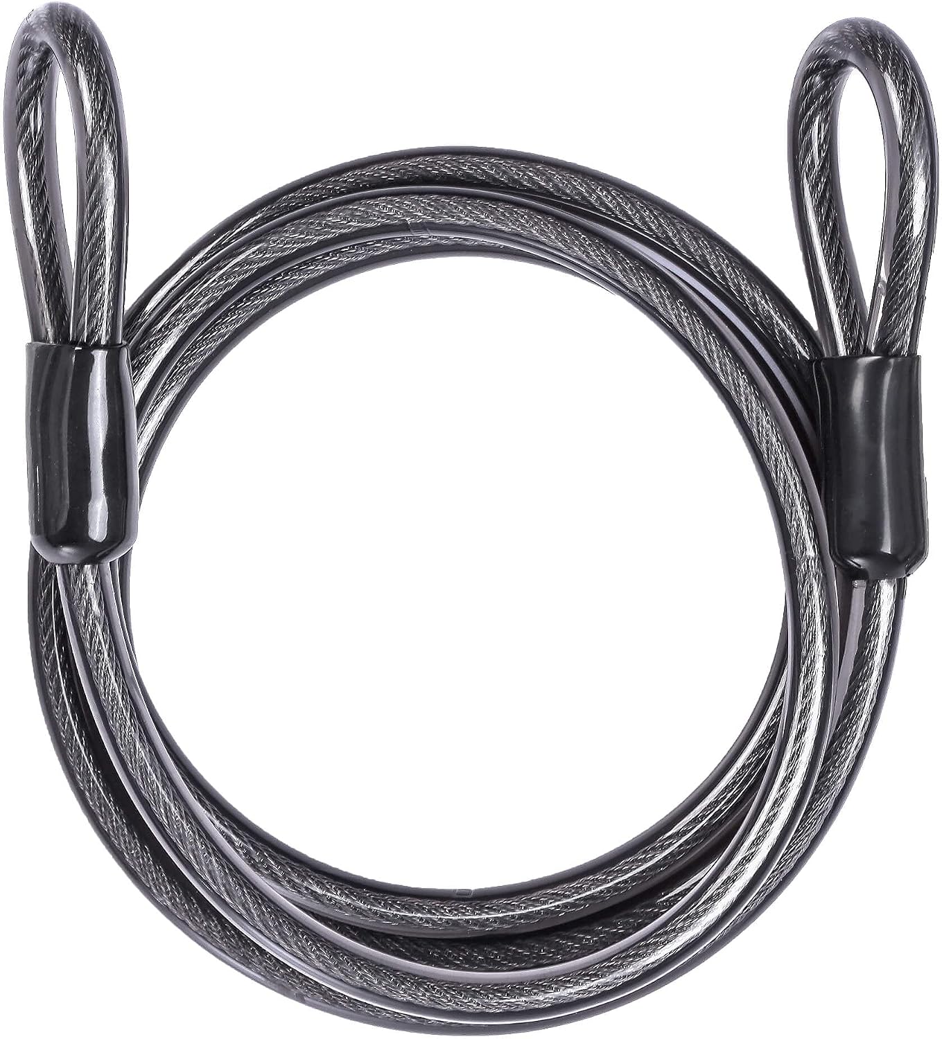 U Lock Heavy Duty - DELSWIN Sicherheits-Stahlkabel mit Schlaufen - 3/8
