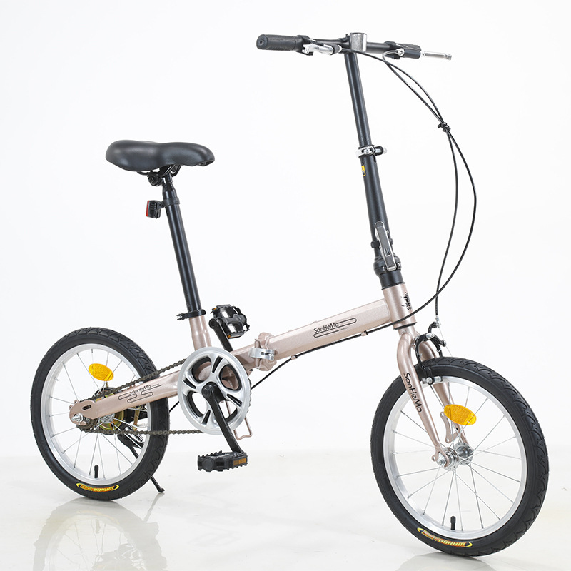 Cycling Commute Speed - Sanhema 16 Zoll Klapprad mit Einzelgang