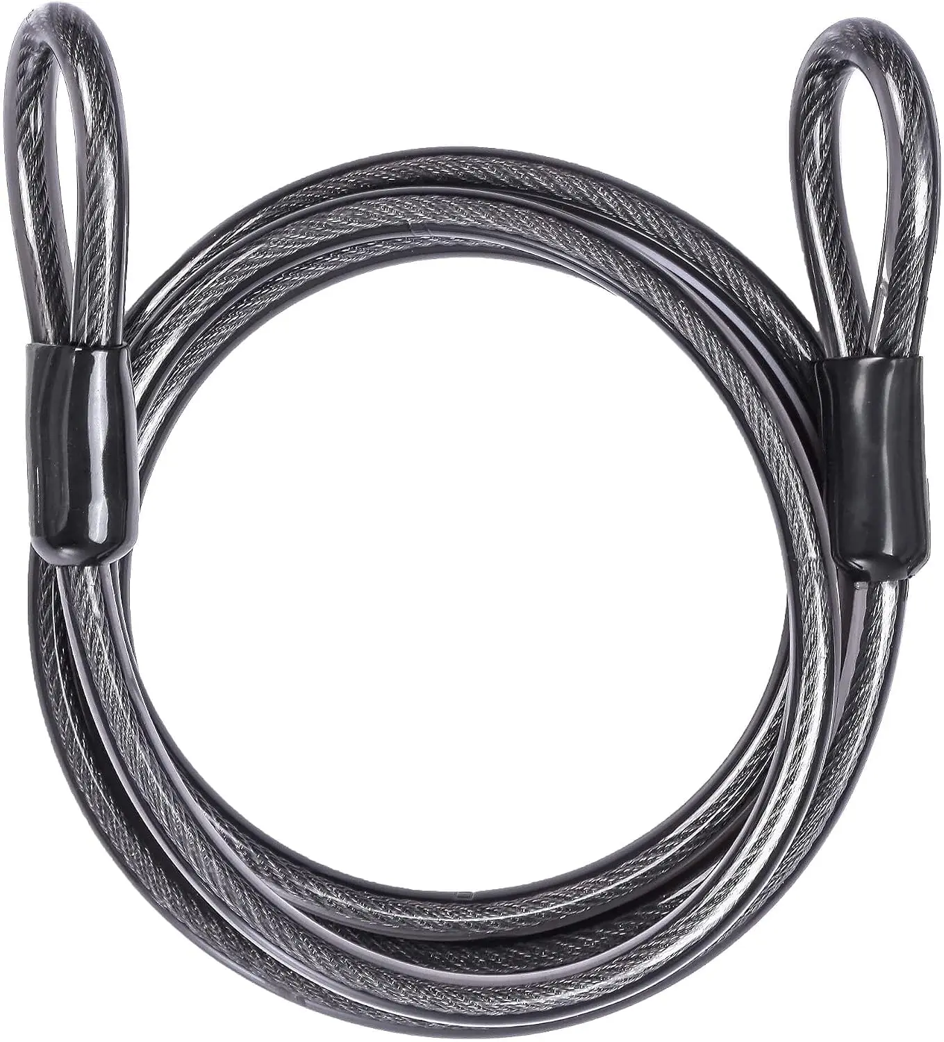 U Lock Heavy Duty - DELSWIN Sicherheits-Stahlkabel mit Schlaufen - 3/8