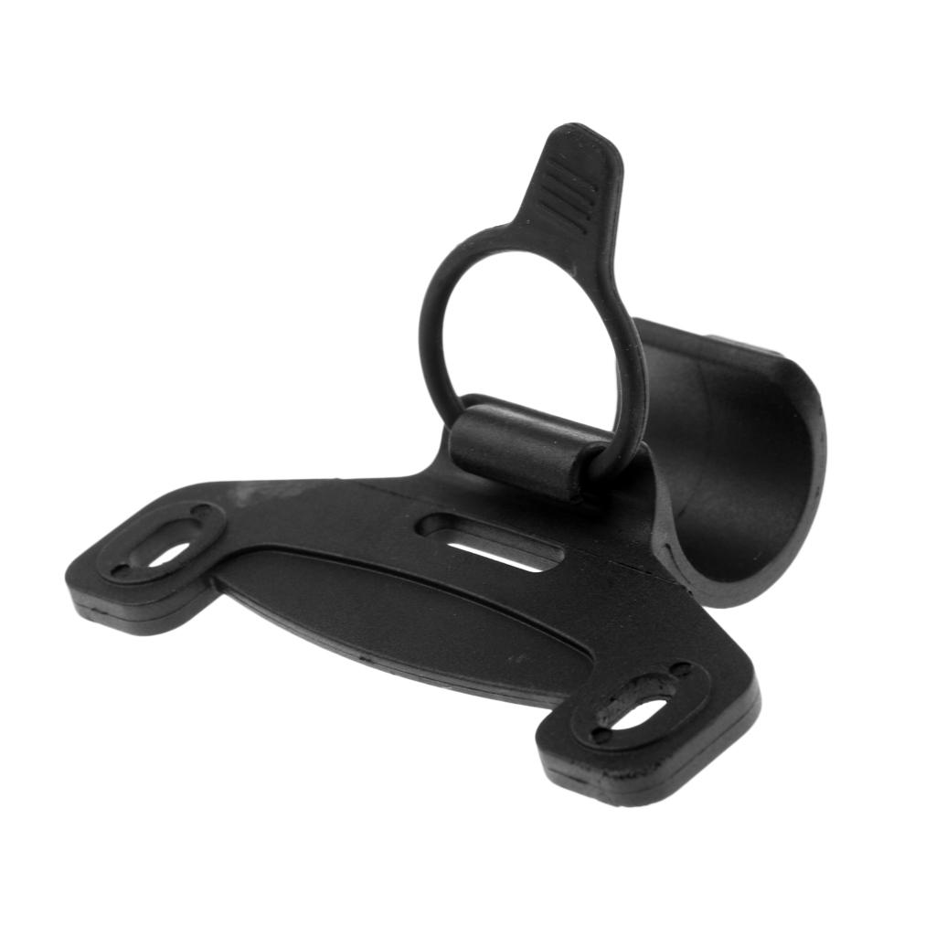 Bike Pump Frame Mount - Fahrradpumpenhalterung Langlebiger Nylon-Kunststoff Aufblasgerät-Halterclip für Wasserflaschenhalter