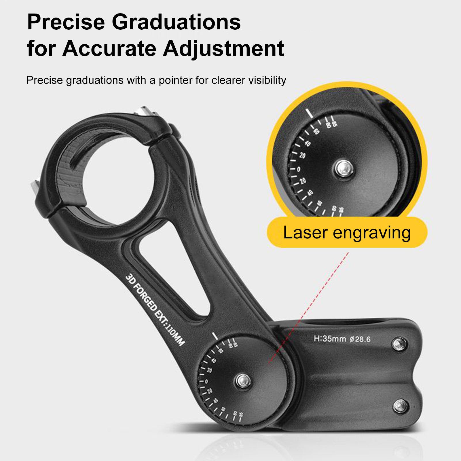 Cycling Commute Training - Lenker Vorbau 31,8mm Mountainbike Lenker Vorbau