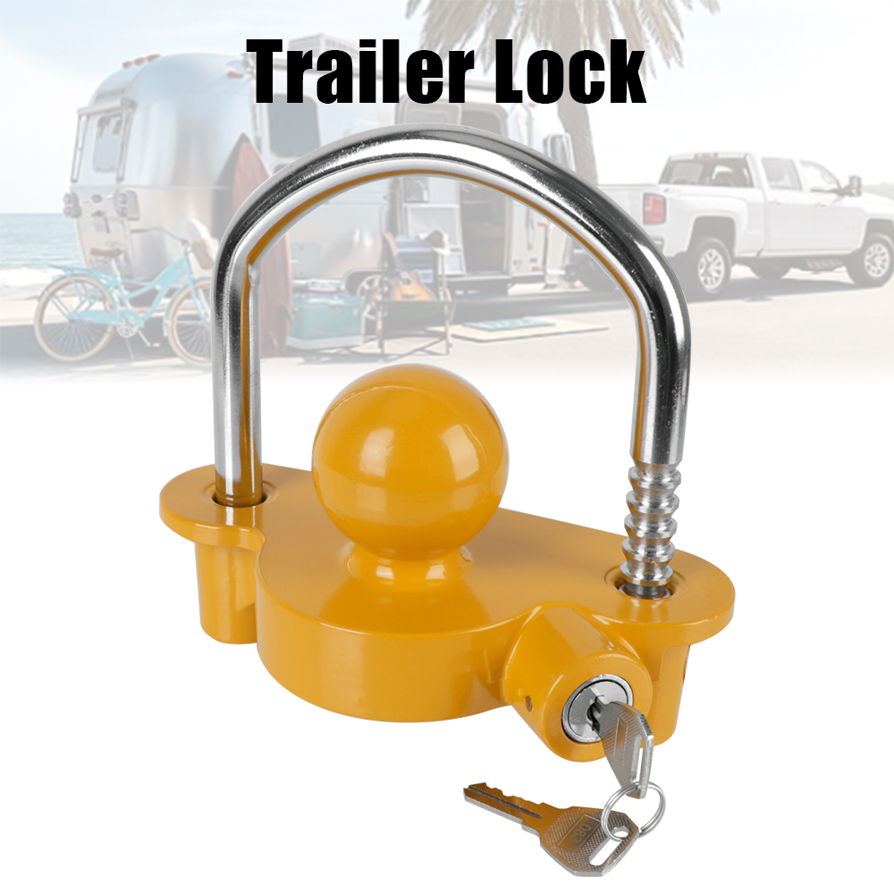 U Lock Heavy Duty - Abschleppkugel-Sicherheits-Diebstahlschutz, Anhängerkupplung, Anhängerkupplung, U-Form, universell, robust,