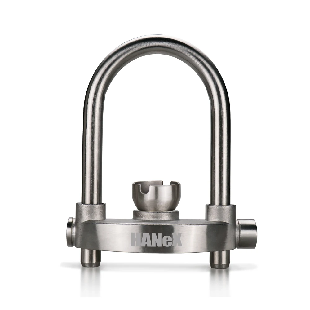 U Lock Heavy Duty - Hochbelastbares Edelstahl-Anhängerschloss 18mm Dicker U-Schäkel 94mm