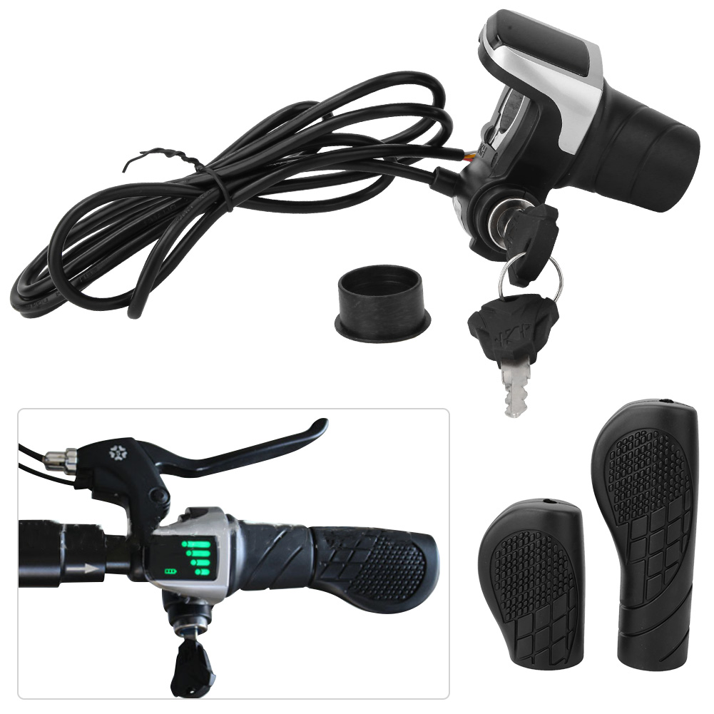 Commuter Bike Lock - 36V Elektrofahrrad Ebike Lenker Twist Grip