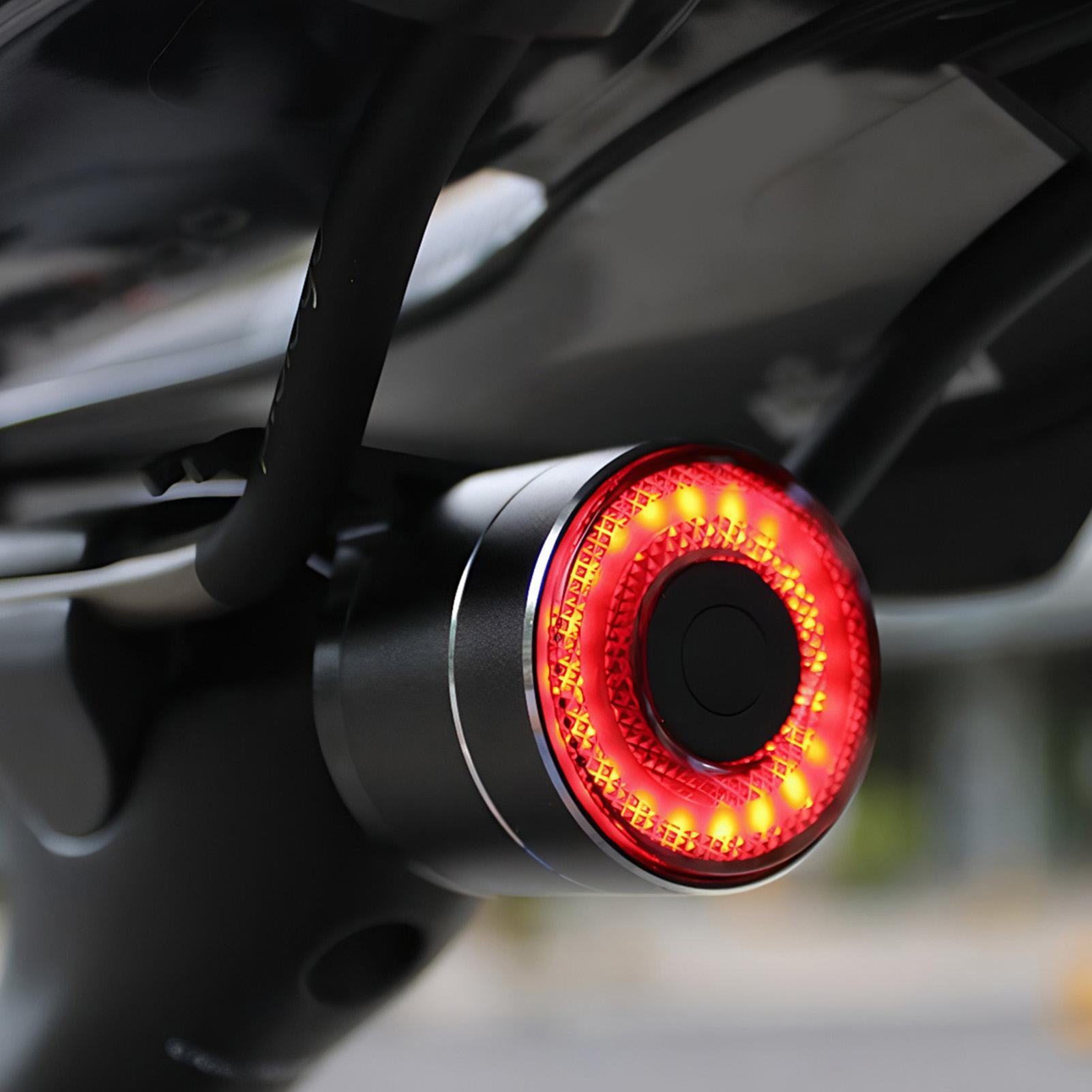Cycling Commute - Fahrrad Rücklicht Smart Bike Tail Sensing