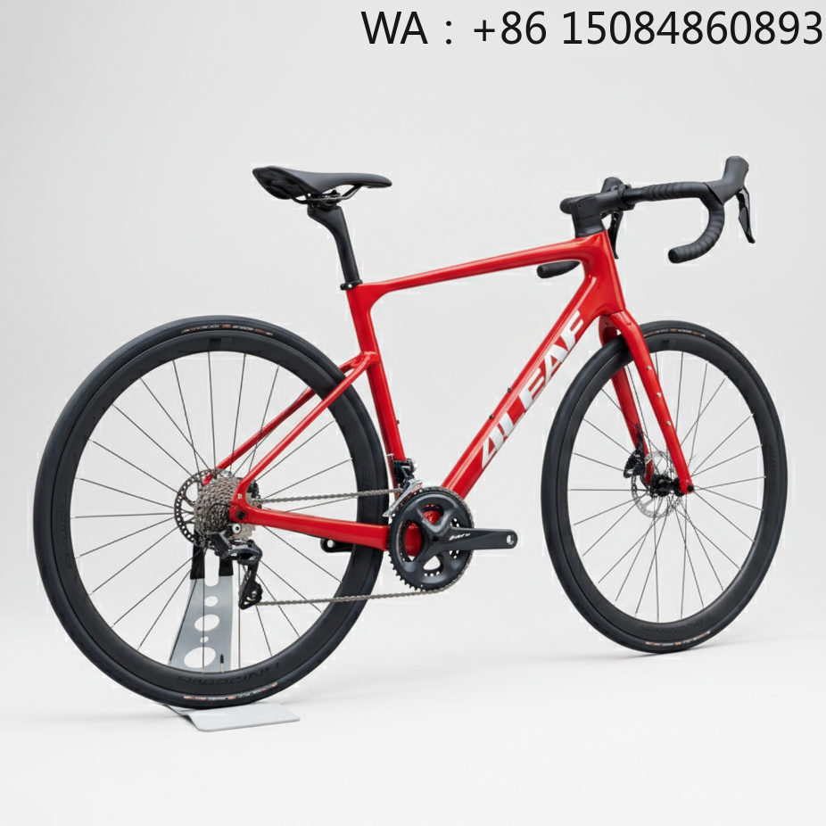 Cycling Commute Training - 700x45C Urban Gravel Bike, Kohlefaser-Material, Carbon-Rahmenstruktur,