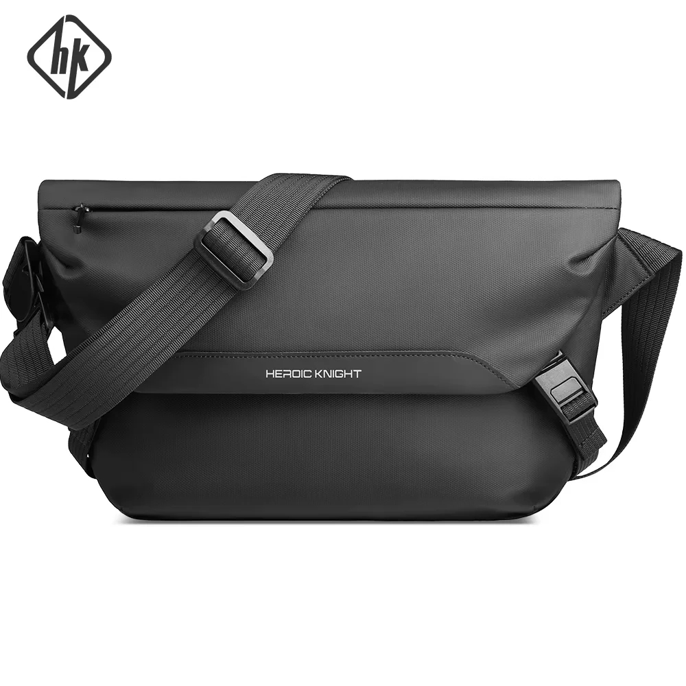 Cycling Commuter Backpack Waterproof - HcanKcan Herren-Umhängetasche, wasserdicht, große Kapazität, Messenger-Taschen,