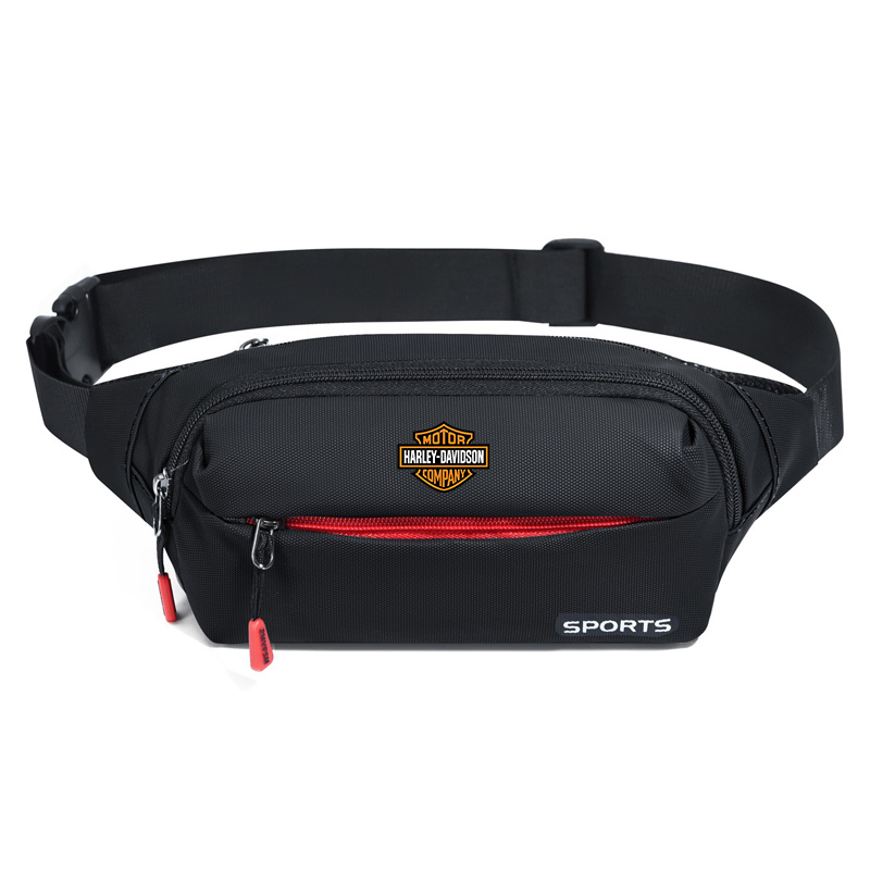 Cycling Commuter Backpack Waterproof - Harley Logo 2026 Motorrad-Hüfttasche für Herren