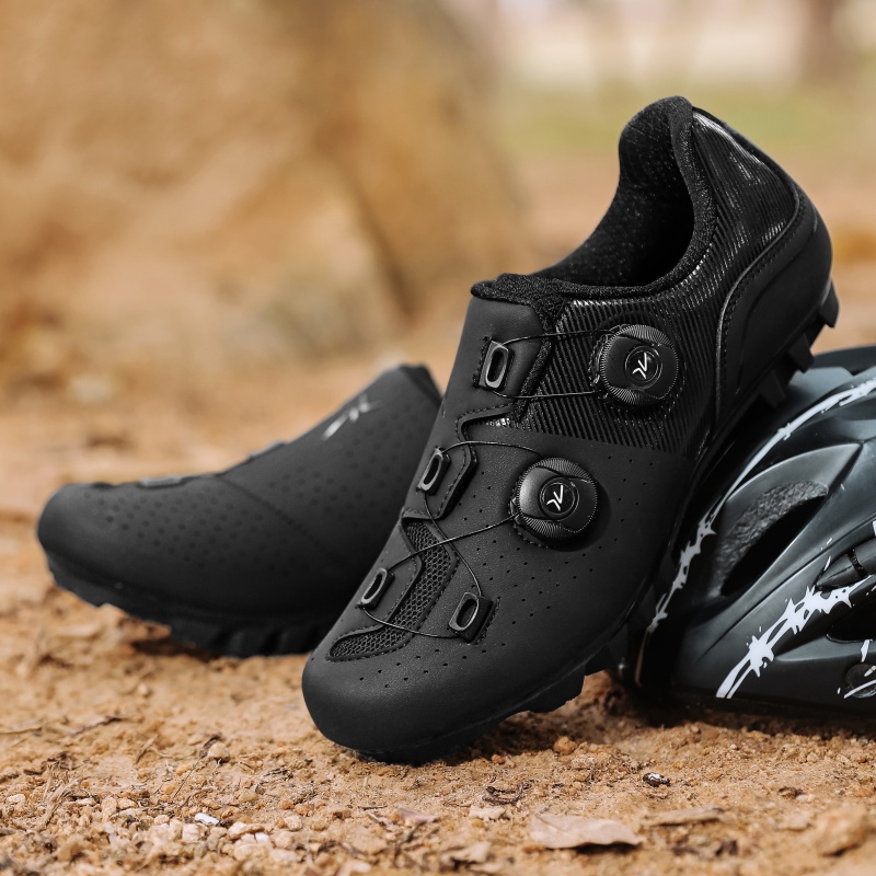 Cycling Shoes For Commute - Herren-Rennrad-Mountainbike-Reitschuhe, bequeme, atmungsaktive, verschleißfeste Freizeit-Offroad-Reitschuhe für