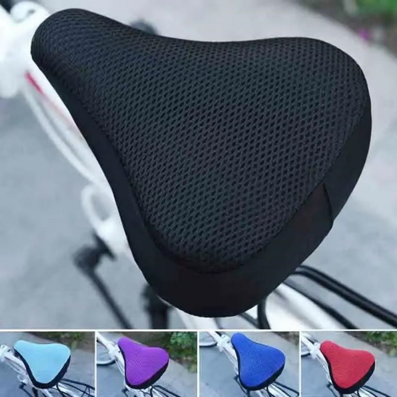 Commuting By Bike - 1PC 3D Weiche Silikon Fahrrad Sitzkissen