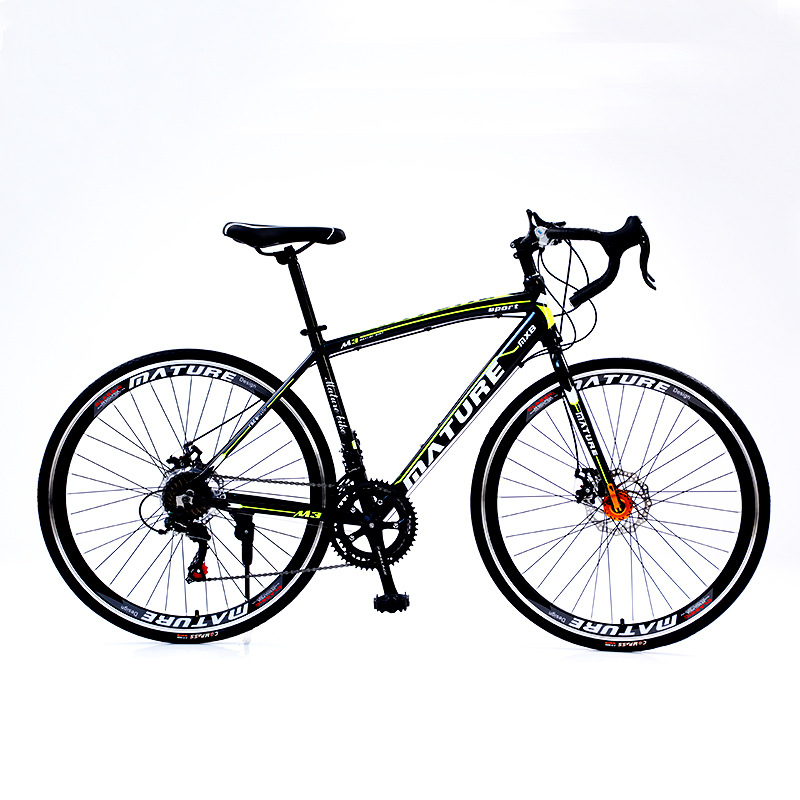 Cycling Commute Speed - Leichtes Rennrad 21-Gang-Rennfahrrad mit Doppelscheibenbremse Stadtfahrrad