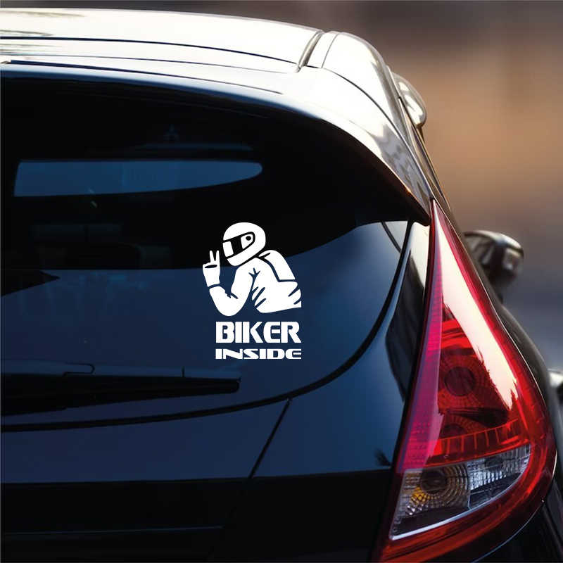 Biker Girl Inside Vinyl Aufkle – Cycling Quote Bewertung und Preis