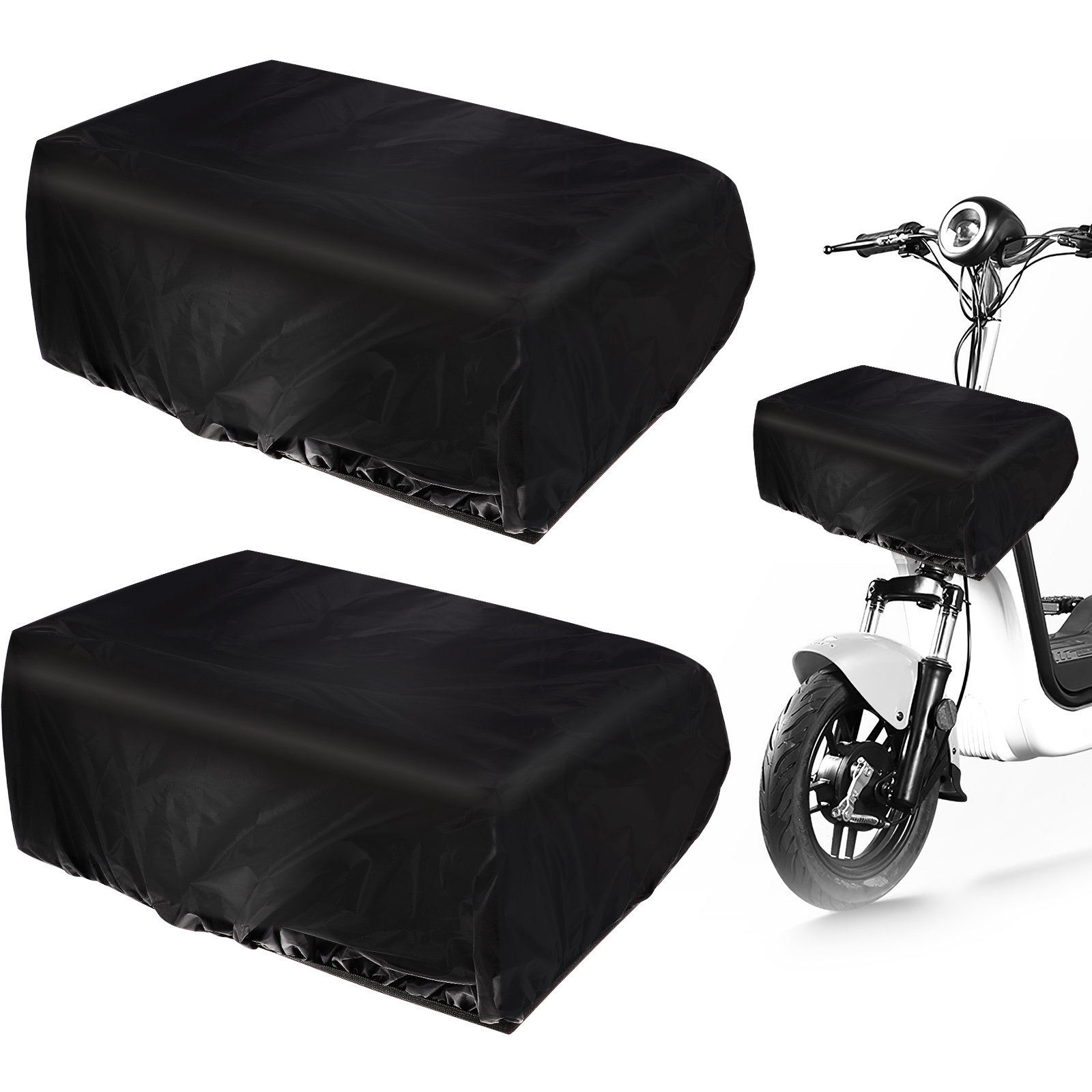 2-teilige Fahrradkorb-Schutzhü – Cycling Commute Rain Bewertung und Preis