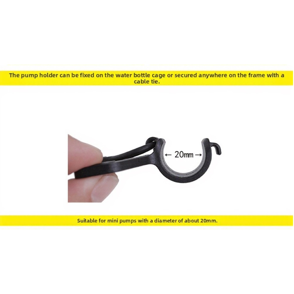 Bodenpumpenhalter-Set, 2 Stück – Bike Pump Frame Mount Bewertung und Preis