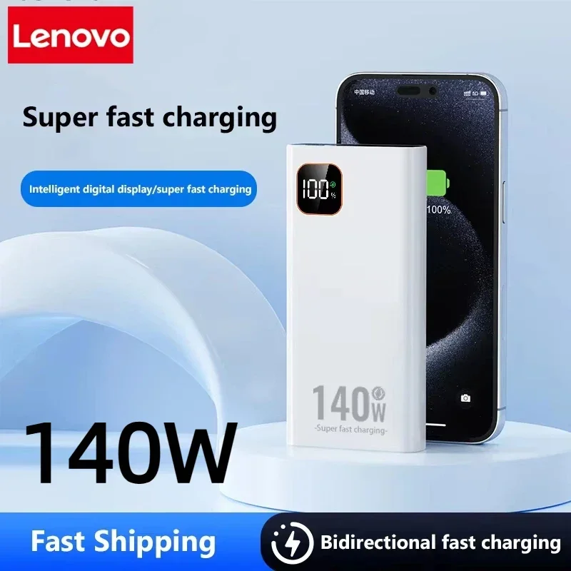 Lenovo 140W 500000mAh Powerban – Usb Charger Dynamo Bewertung und Preis