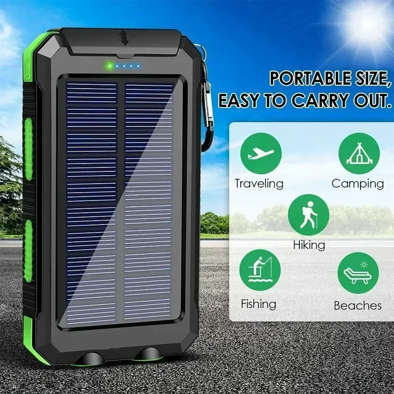 Lenovo 50000mAh Solar Power Ba – Usb Charger Dynamo Bewertung und Preis