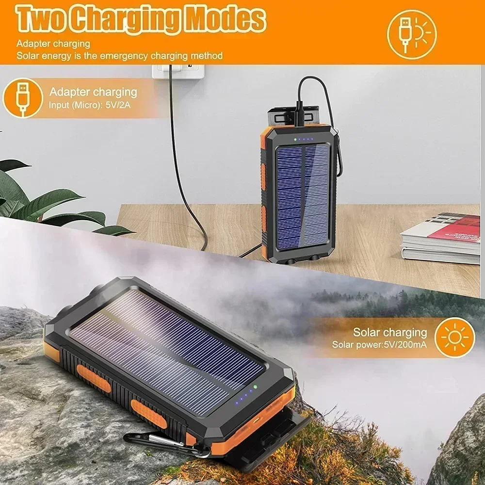 Lenovo 50000mAh Solar Power Ba – Usb Charger Dynamo Bewertung und Preis