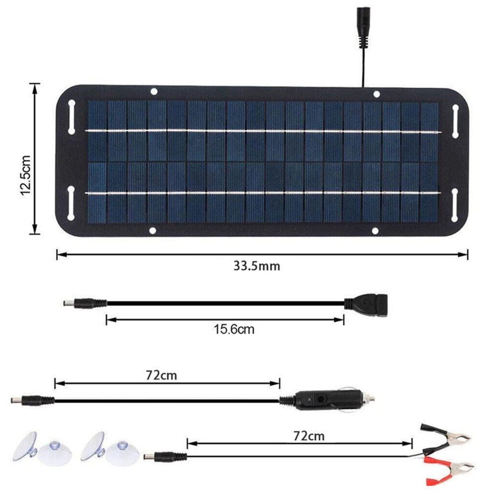12V Monokristallines Solarpane – Usb Charger Dynamo Bewertung und Preis