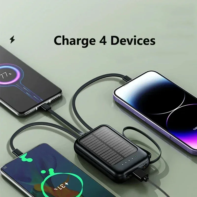 Power Bank 50000 mah Solar Pow – Usb Charger Dynamo Bewertung und Preis