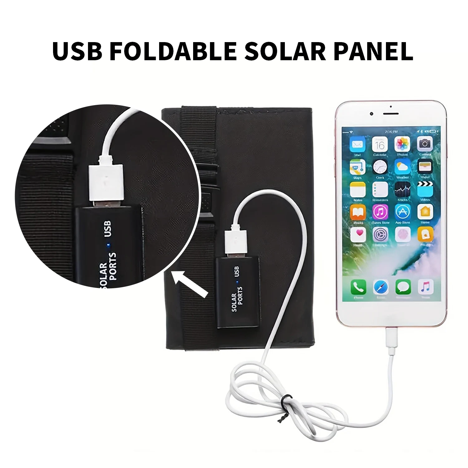 Faltbares Solarpanel 20W 50W 6 – Usb Charger Dynamo Bewertung und Preis