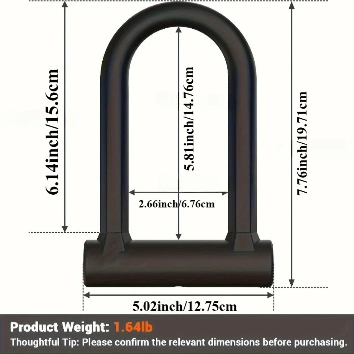 Fahrradschloss, robustes, dieb – U Lock Heavy Duty Bewertung und Preis