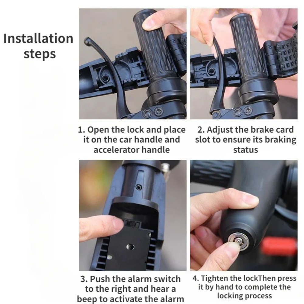 110dB Motorrad-Lenker-Alarmsch – Commuter Bike Lock Bewertung und Preis