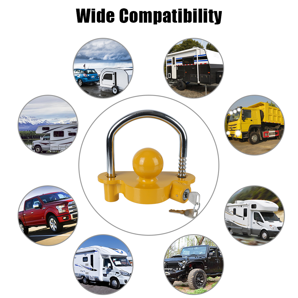 Abschleppkugel-Sicherheits-Die – U Lock Heavy Duty Bewertung und Preis