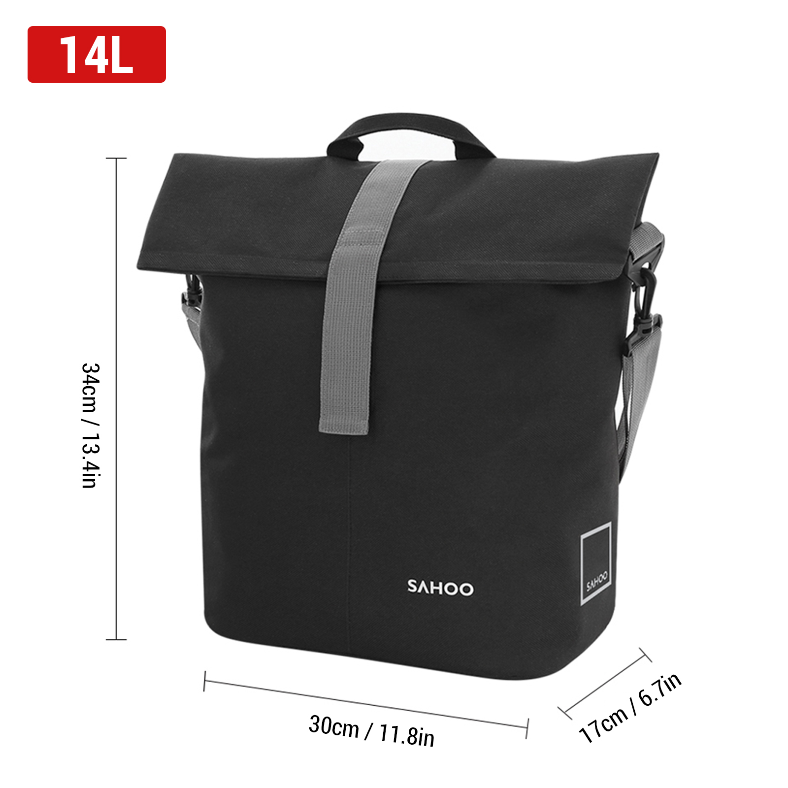 Fahrrad-Rücksitz tasche 18l/14 – Cycling Journey Bewertung und Preis