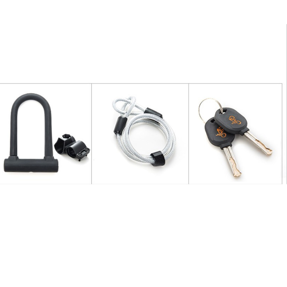 Robustes schwarzes Fahrrad-U-S – U Lock Heavy Duty Bewertung und Preis