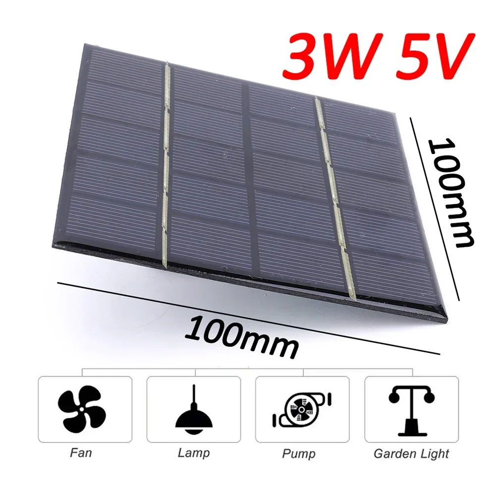 Solar Panel 3W 5V Solar Board  – Usb Charger Dynamo Bewertung und Preis
